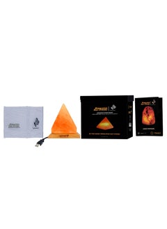 GEOHONEY Geohoney - Himalayan Salt Lamp with USB Mini Pyramid  - Image 5