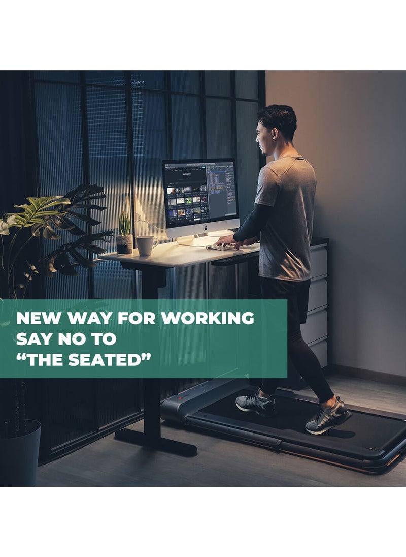 PowerMax Fitness - JogPad-5 Smart Walk & Jog, Double Fold Treadmill with Remote Control - Image 1