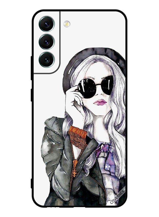 Covernex Protective Case Cover For Samsung S22 5G Stylish Cute Girl - Image 1