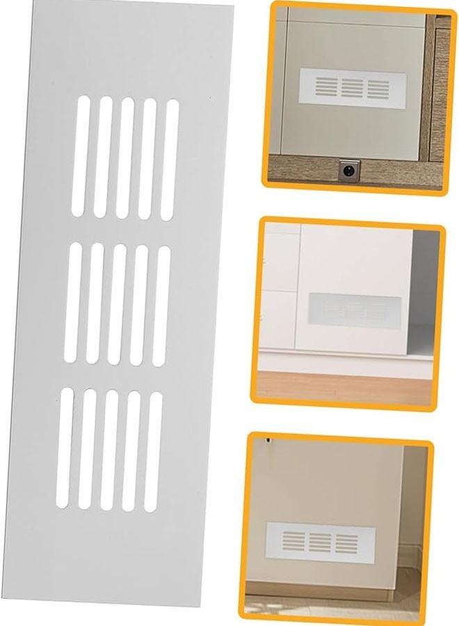 Aluminum Alloy Ventilation Grille For Cabinet Wardrobe Shoe Storage Air Flow Cover - Image 4