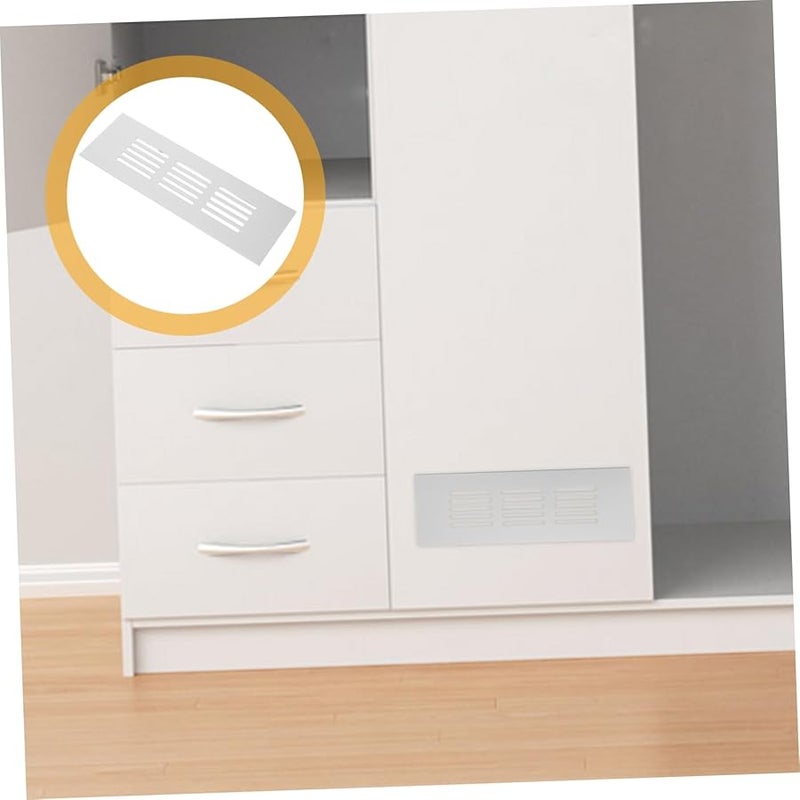 Aluminum Alloy Ventilation Grille For Cabinet Wardrobe Shoe Storage Air Flow Cover - Image 5