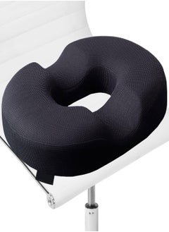SYOSI Donut Pillow for Tailbone Pain Relief Cushion, Hemorrhoid Pillow Two Humps Hip Curve Design, for Hemorrhoids, Prostate, Pregnancy, Coccyx, Sciatica, Post Natal Surgery, Portable Donut Cushion  - Image 1