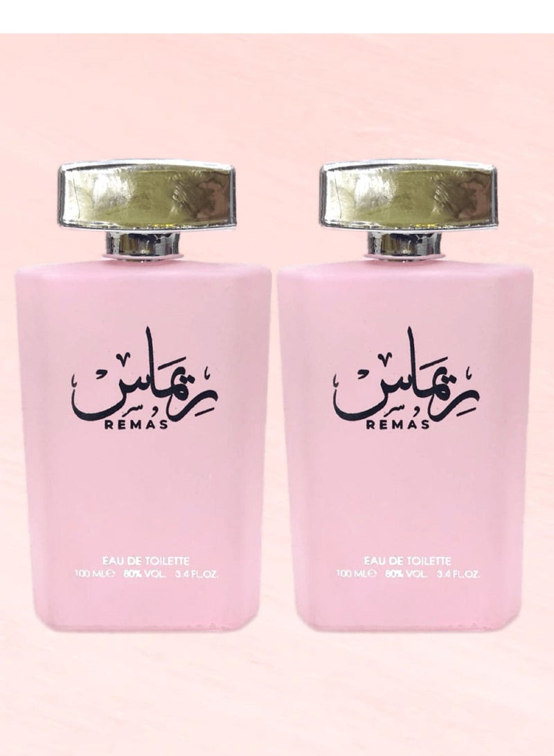 remas 2 Pieces Remas Perfume 100 Ml EDT - Image 1