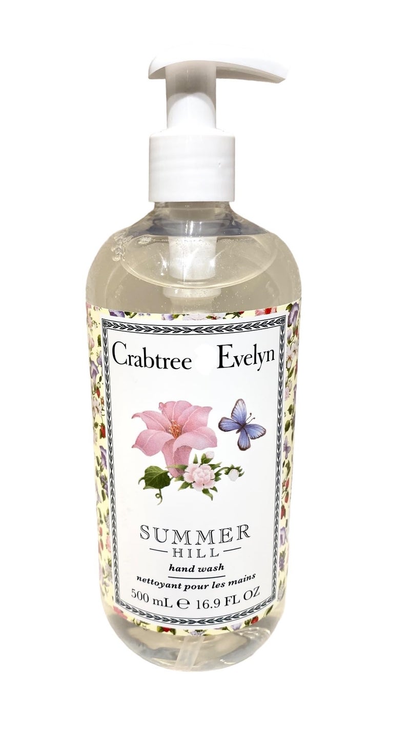 Crabtree & Evelyn غسول يدين كرابتري وإيفلين صيف هيل 16.9 أونصة سائلة - Image 1
