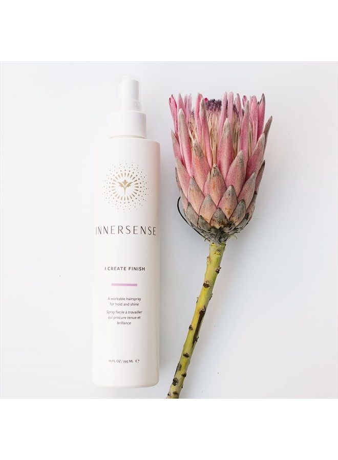 innersense Organic Beauty - Natural I Create Finish Finishing Spray | Non-Toxic, Cruelty-Free, Clean Haircare (10 fl oz) - Image 2