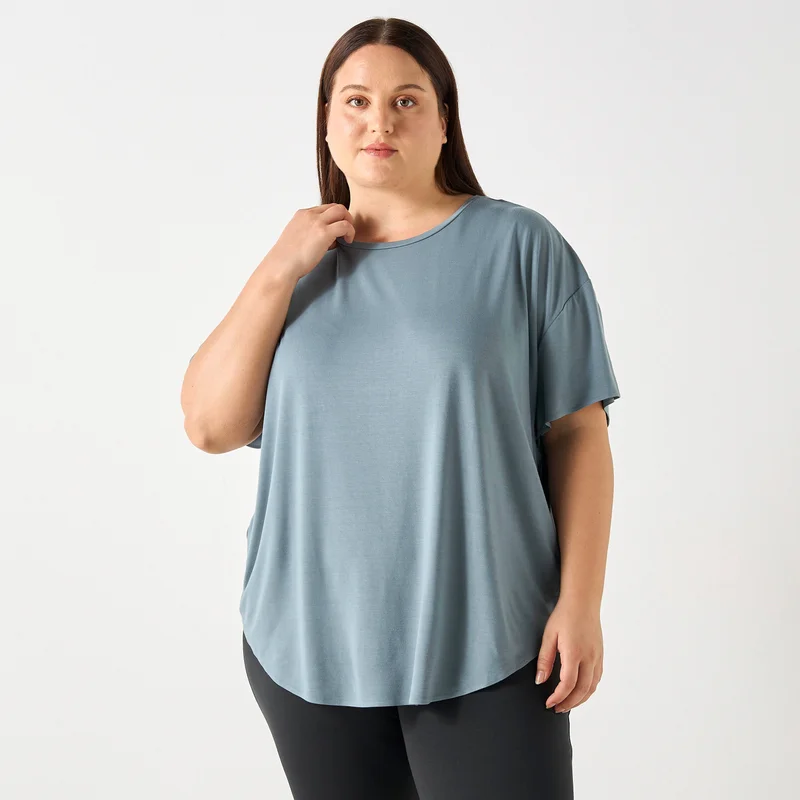 ADOT by Splash Crew Neck T-shirt with Short Sleeves