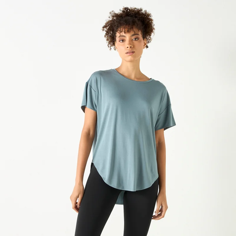 ADOT by Splash Crew Neck T-shirt with Short Sleeves