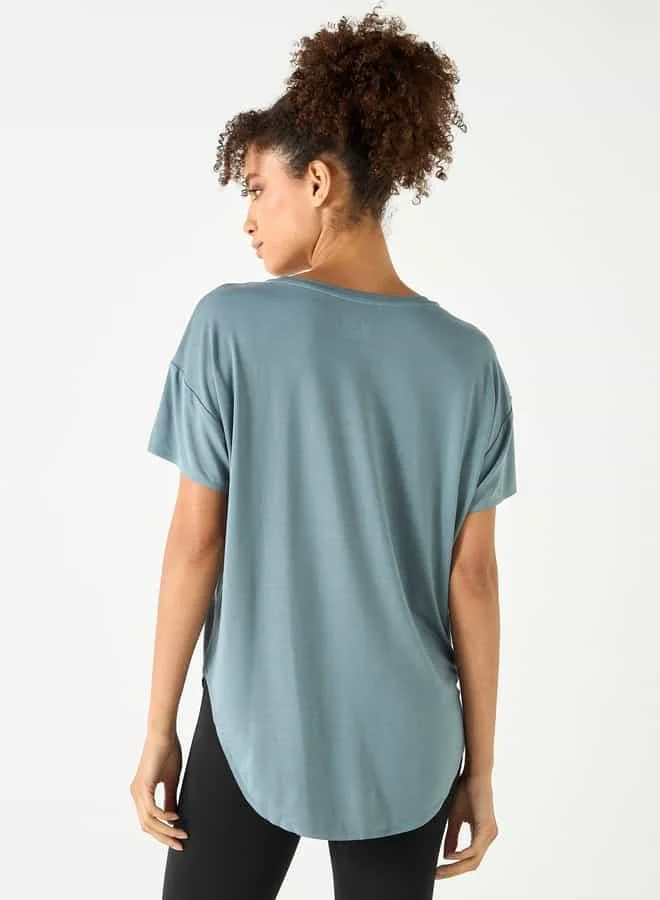 ADOT by Splash Crew Neck T-shirt with Short Sleeves