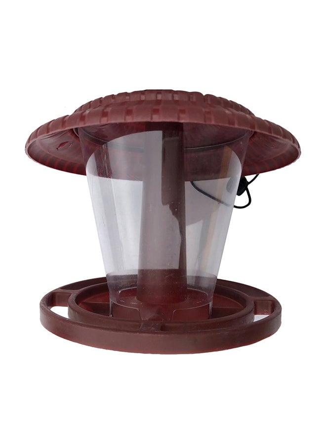 NIBEMINENT Outdoor Hanging Wild Bird Feeder Red 20x19x18centimeter  - Image 5