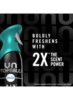 febreze Air Freshener Spray Unstopables Fresh Odor Fighter For Strong Odor 8.8 Oz Pack Of 6  - Image 3