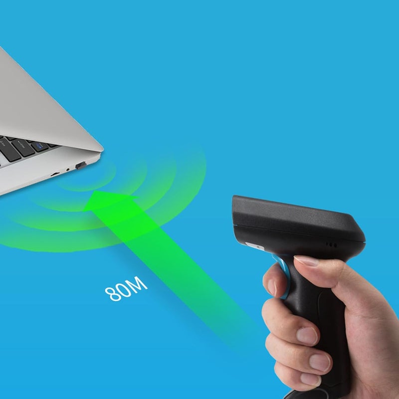 ماسح ضوئي للباركود أحادي البعد aqxreight، USB سلكي، دقيق التصنيع باستخدام تقنية CCD، لقارئ الباركود في السوبر ماركت والتوصيل السريع والمستودعات، لمعظم الرموز، ماسح ضوئي للباركود CCD أحادي البعد، يعتمد على تقنية - Image 2