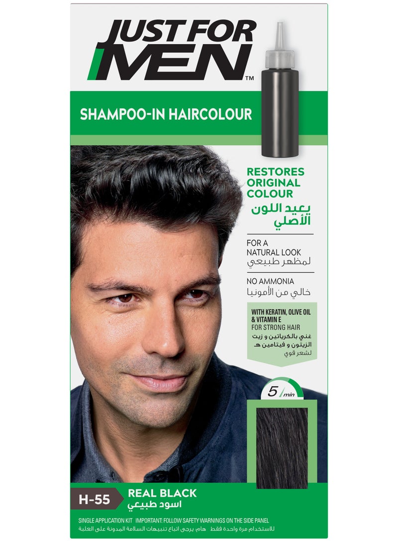 Just For Men Hair Real Black - Image 1