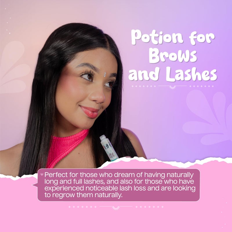D'Luchi Kaba Eyelash Growth Serum for Longer, Thicker & Stronger Eyelashes with Essential Oils. Dermatologist Tested. Includes Makeup Remover Oil - Improved Formula - Image 3