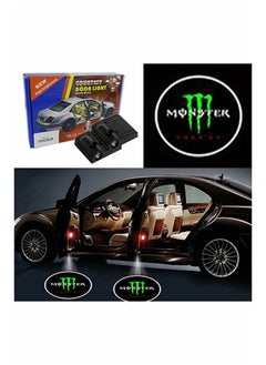NIBEMINENT 2-Piece LED Car Door Monster Logo Projector Shadow Light Set  - Image 2