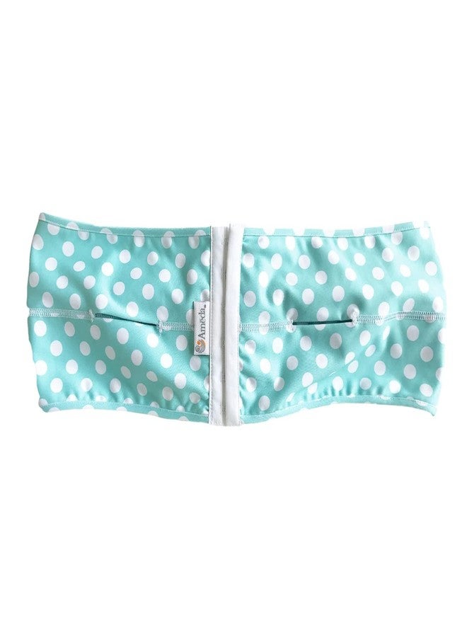 Ameda Boys' Standard 3-Position, Aqua Dot, X-Large - Image 1