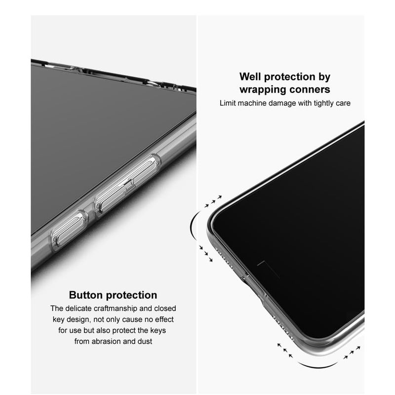SPAZY CASE® Vivo V40 / V40 Pro 5G / T3 Ultra 5G Back Cover | Protective Soft Transparent Shockproof Hybrid Protection Back Case Cover for Vivo V40 / V40 Pro 5G / T3 Ultra 5G - Image 4