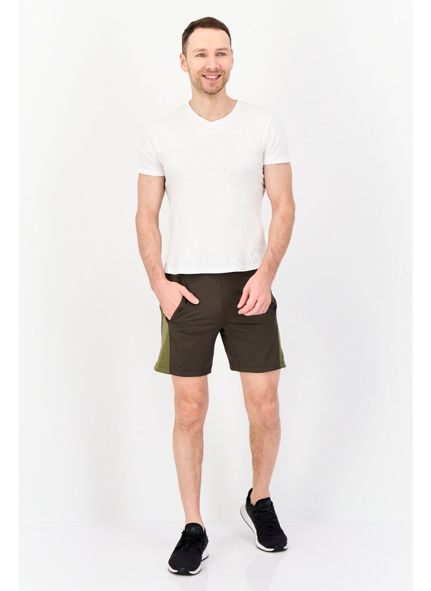 Adidas Men Sportswear Fit 7 Inseam Training Shorts, Olive  - Image 2