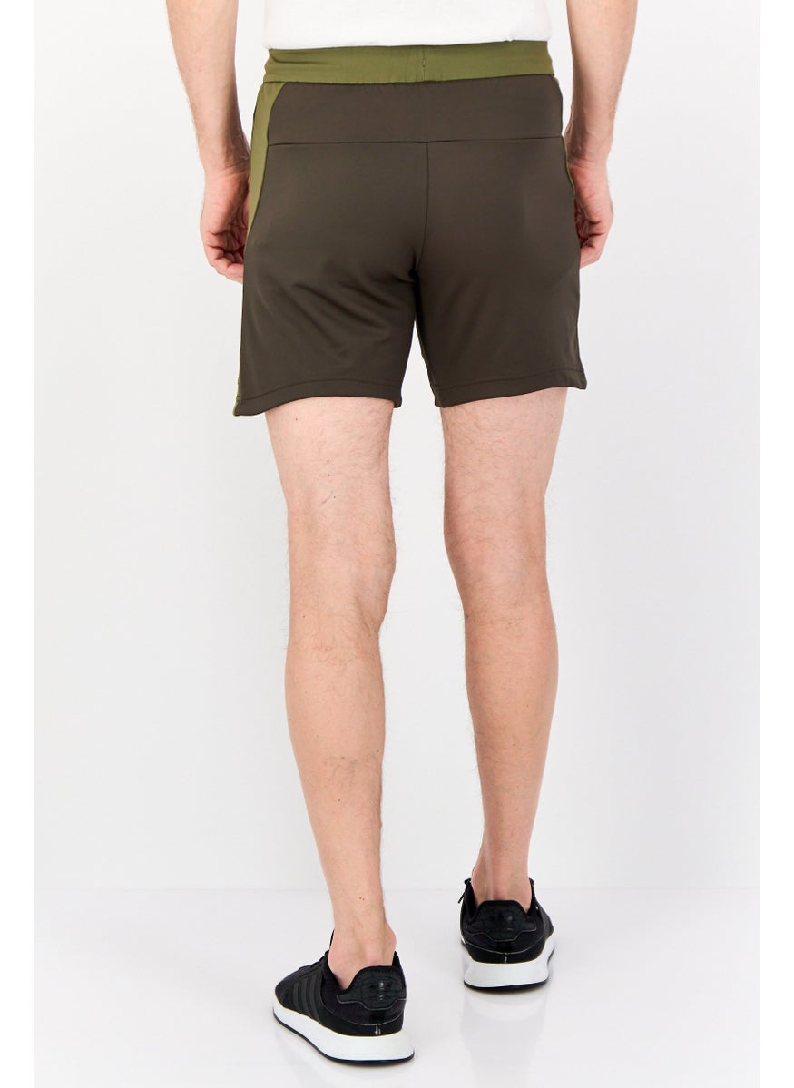 Adidas Men Sportswear Fit 7 Inseam Training Shorts, Olive  - Image 4