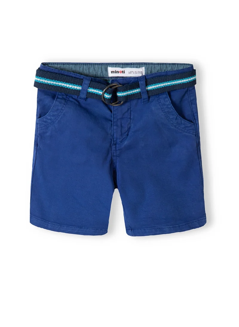 MINOTI Kids Belted Chino Short