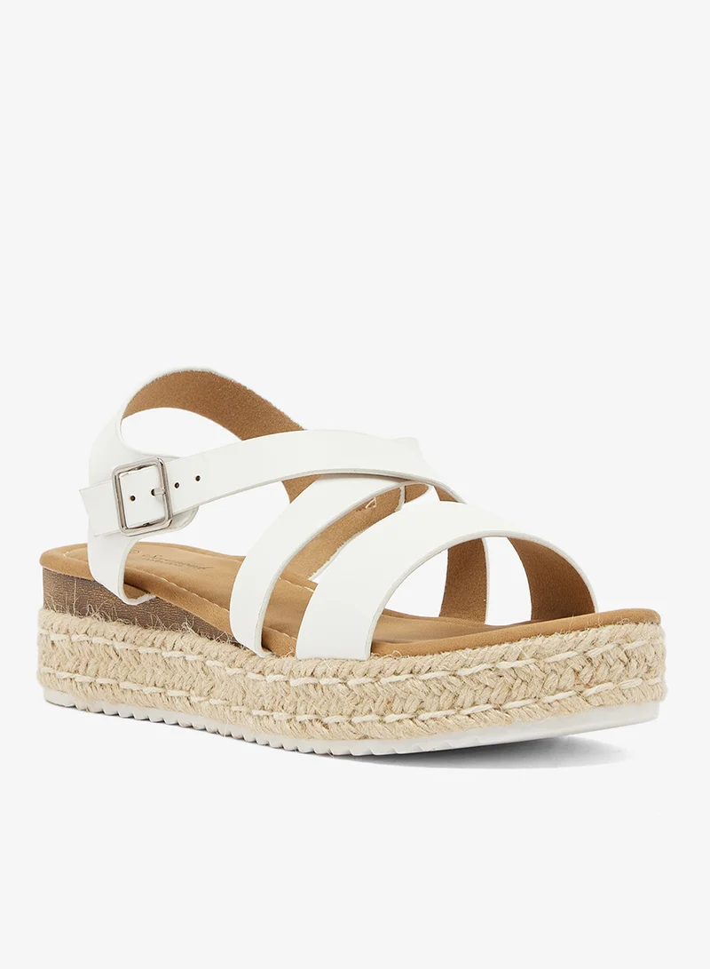 سافانا كولكشن صندل مسطح بكعب منخفض