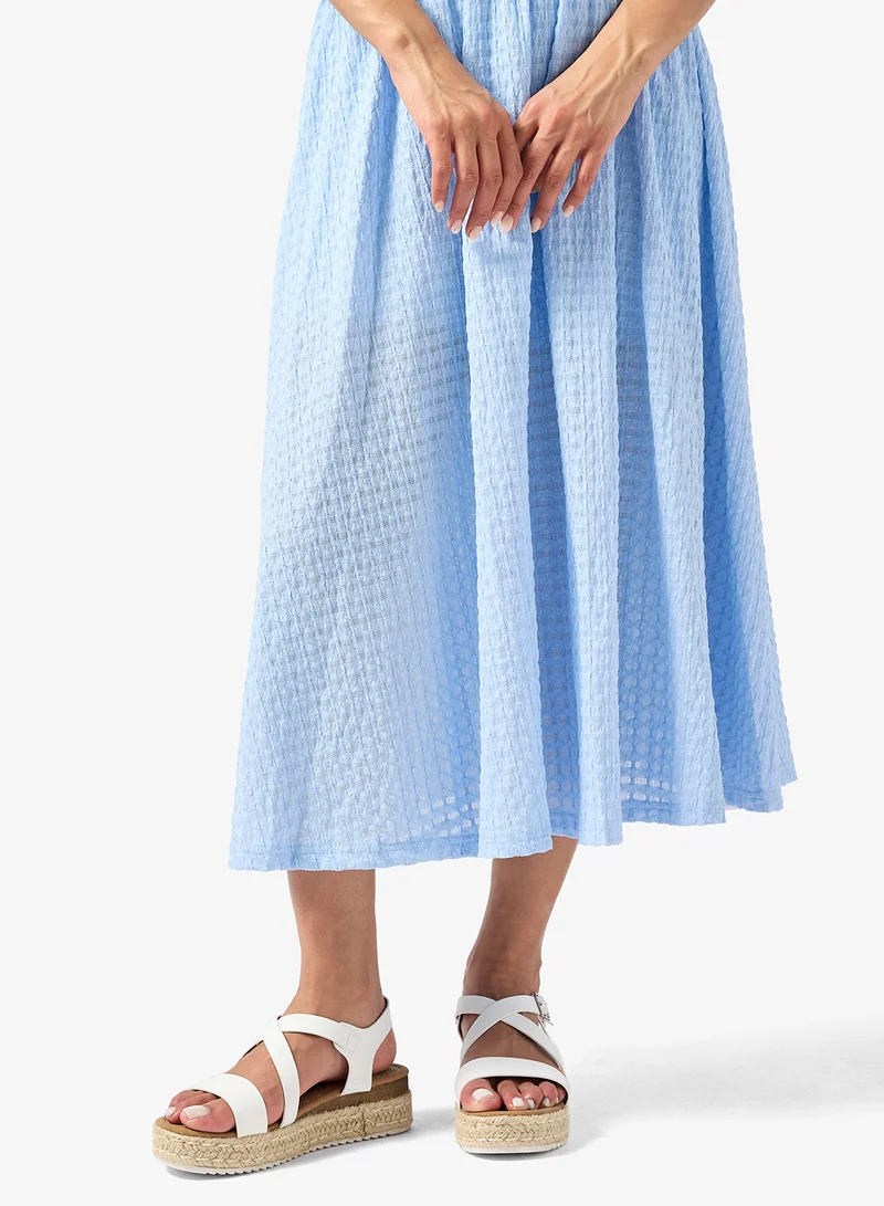 سافانا كولكشن صندل مسطح بكعب منخفض