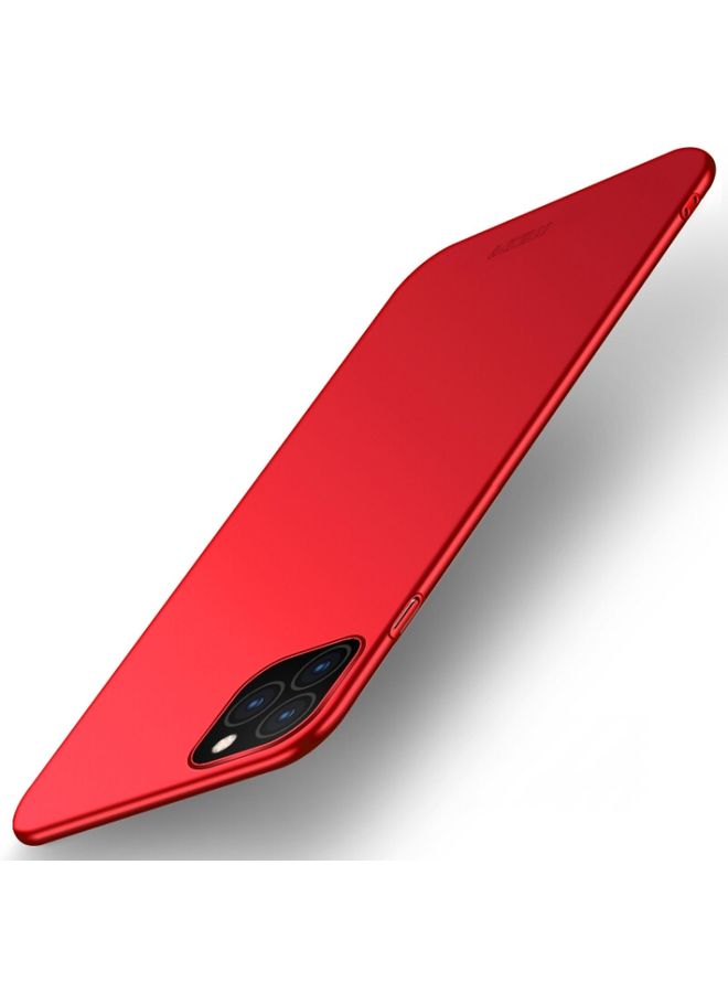 Case Cover For iPhone 11 Pro MOFI Frosted PC Ultra-thin Hard Case Red