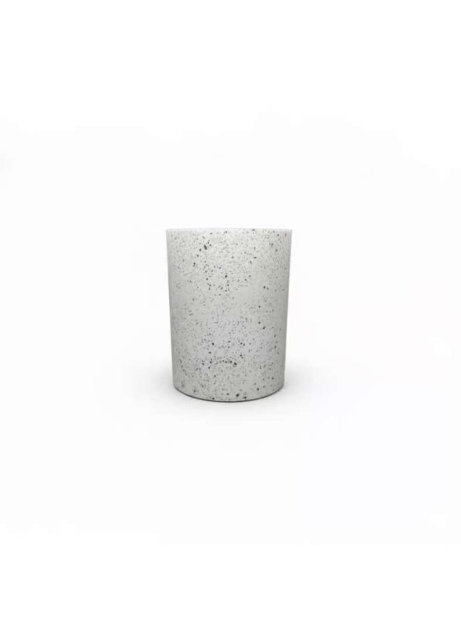 Pan Home Terrazzo Bathroom Bin - White - Image 3