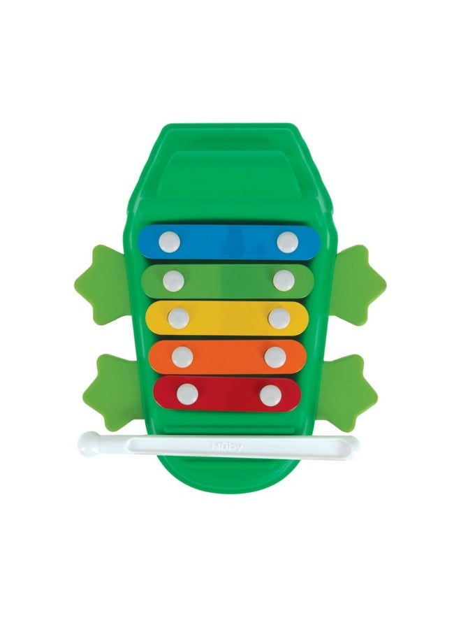 Nuby Nuby Xylodile Bath Toy and Musical Instrument - Baby Bath Toy - 12+ Months  - Image 2