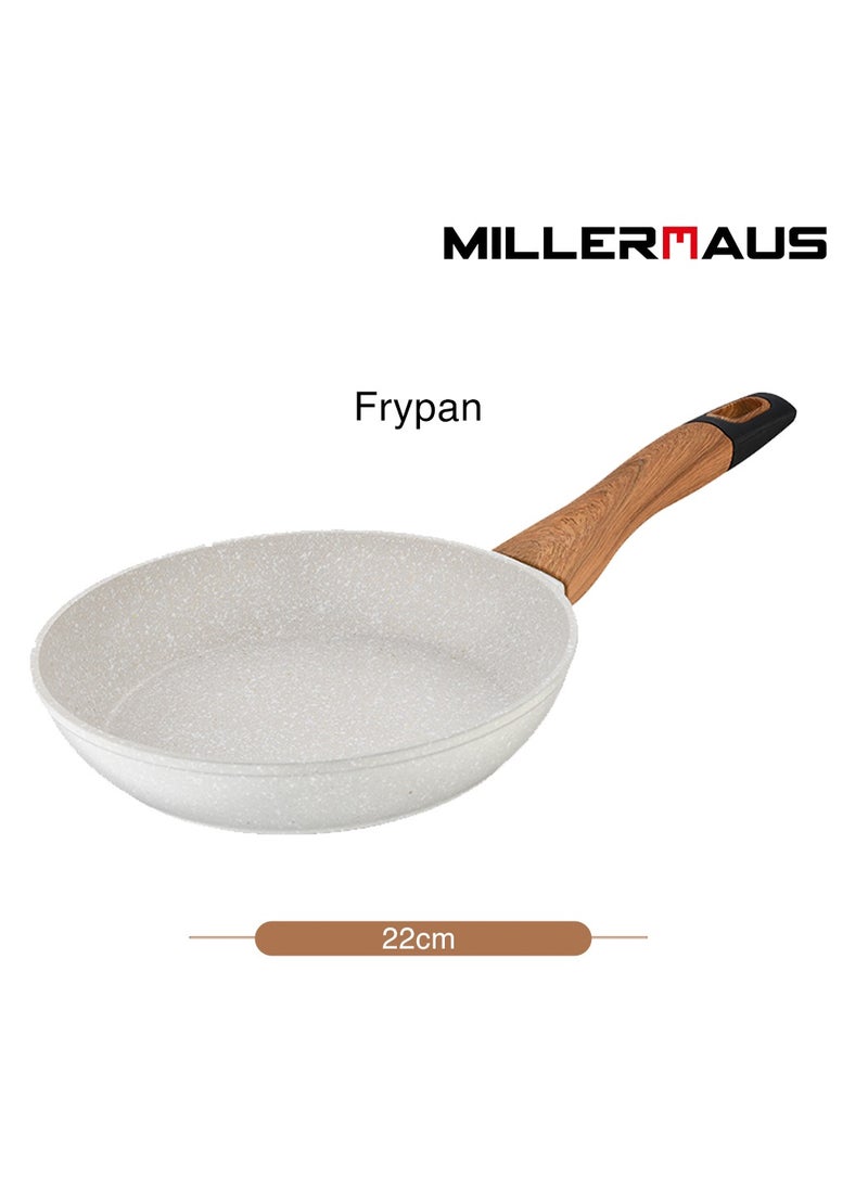 MILLERHAUS Millerhaus Natural Frypan 22cm Forged Aluminium  - Image 2
