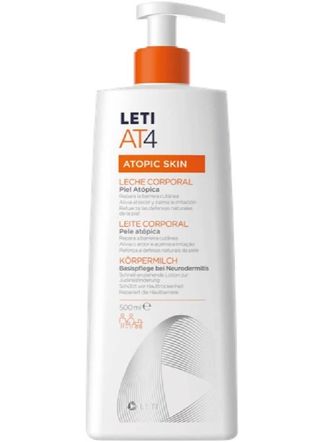 LETI AT4 Atopic Skin Bath Gel 500ml - Image 1