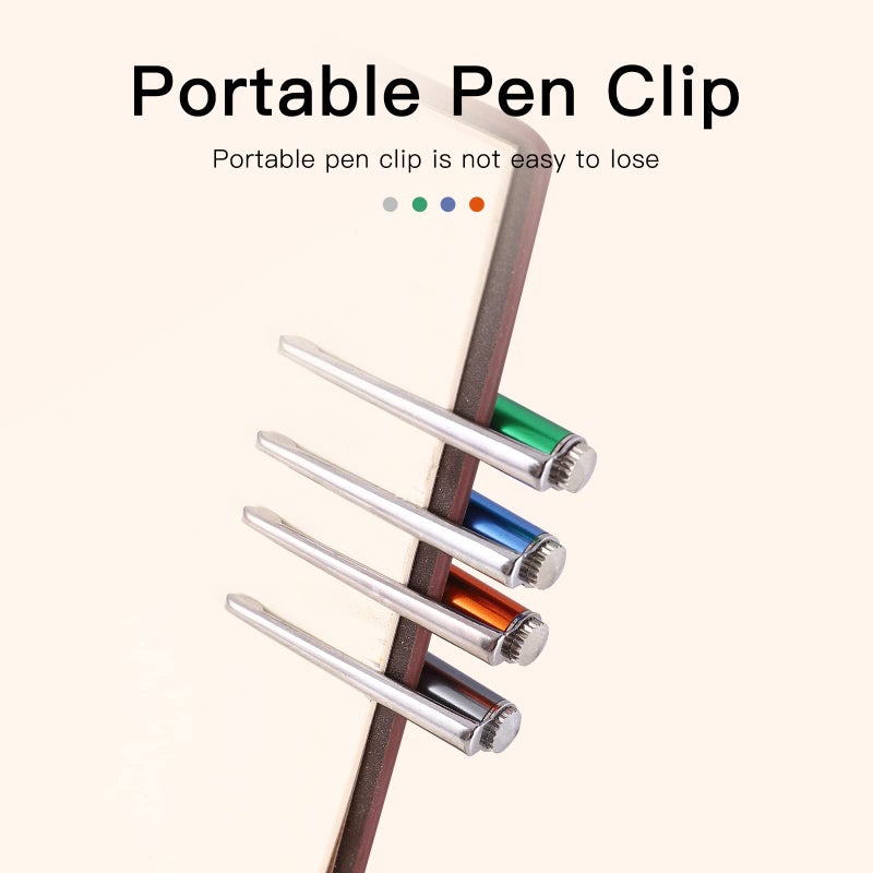 DAITET Pointer - Teachers Pointer - Teaching Pointer - Hand Pointer Extended Length, Presenter Whiteboard Pointer, Black Matte with Chrome Trim (Blue) - Image 4