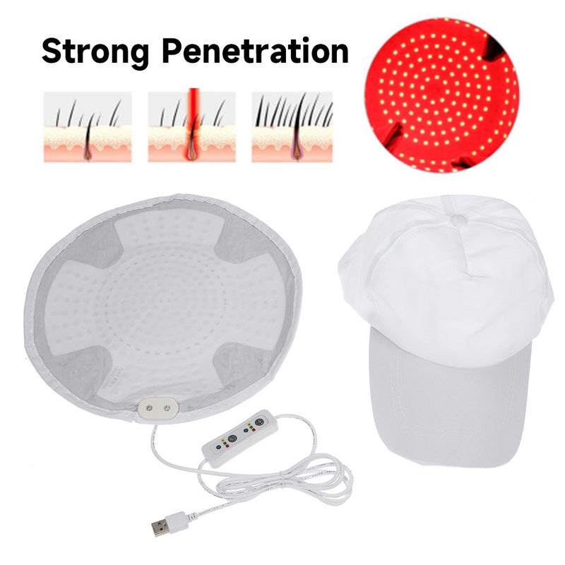 Anti Hair Loss Cap Hair Growth Helmet 94/186/240PCS Light Chip Technology Anti Hair Loss The Bald Hair Regeneration Treatment Machine Cap - Image 5