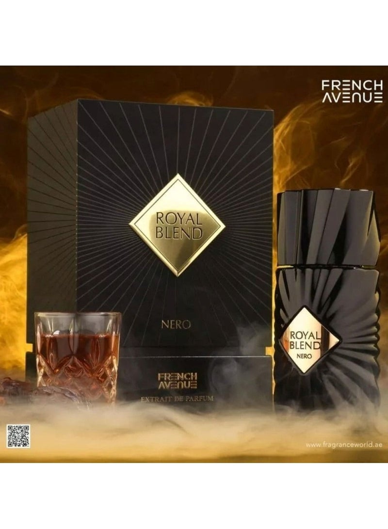 French Avenue Unisex Royal Blend Nero Extrait de Parfum Spray 3.4 oz Fragrances - Image 4