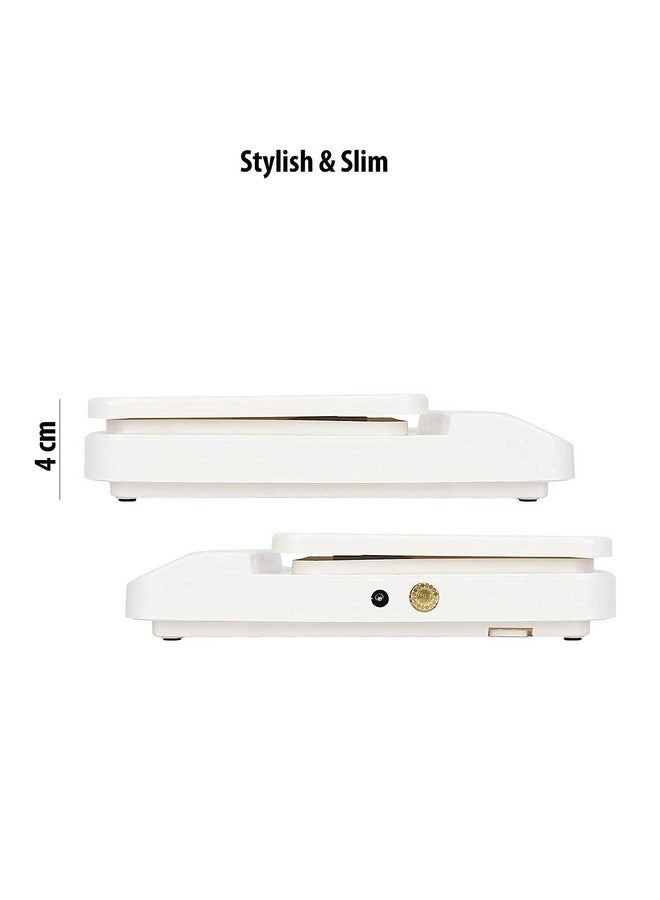 ATOM ATOM SF-400A-Multipurpose Digital Kitchen Weighing Scale with Max Capacity, Off White, 10kg  - Image 3