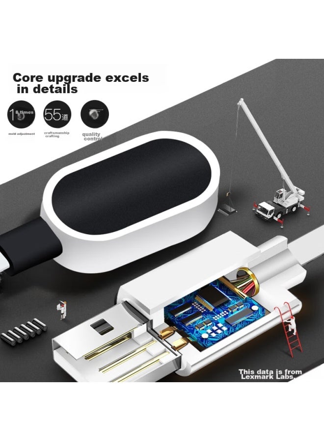 trendsetter Magnetic Charging Cable Compatible With Xiaotiancaili Z6/y03/d1/d2/d3/y05/z2/z3/q1a/z5/z1s/z2y/z5q Children's Smartwatch, Phone Watch Charger Accessory - Image 5