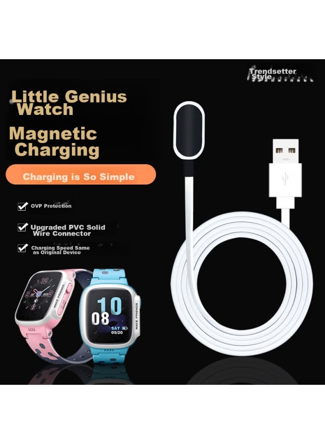 trendsetter Magnetic Charging Cable Compatible With Xiaotiancaili Z6/y03/d1/d2/d3/y05/z2/z3/q1a/z5/z1s/z2y/z5q Children's Smartwatch, Phone Watch Charger Accessory - Image 2