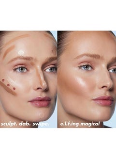 elf e.l.f. Halo Glow Blush Beauty Wand, Magic Hour  - Image 2