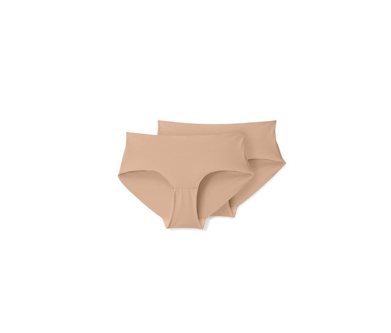Tchibo Women 2 Pieces Short Panties, Tan  - Image 2