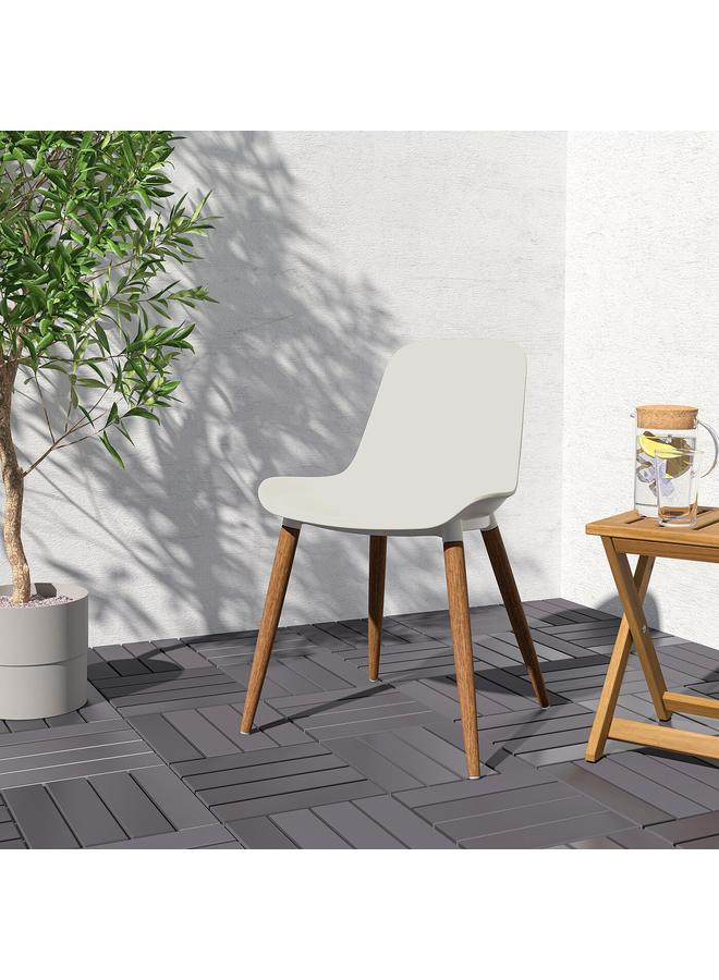 Zaboon Chair, In/Outdoor White - Image 5