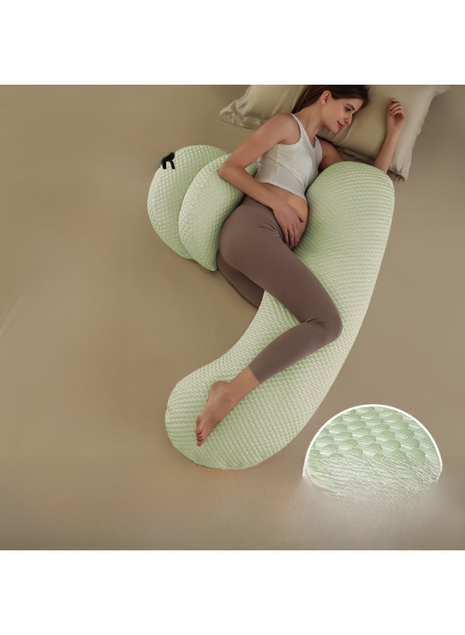 Pillow For Pregnant Women Waist Protection Side Sleeping Side Sleeping Pillow Multi-functional U-shaped Pillow Pregnancy Belly-supporting Pillow Nursing Cushion