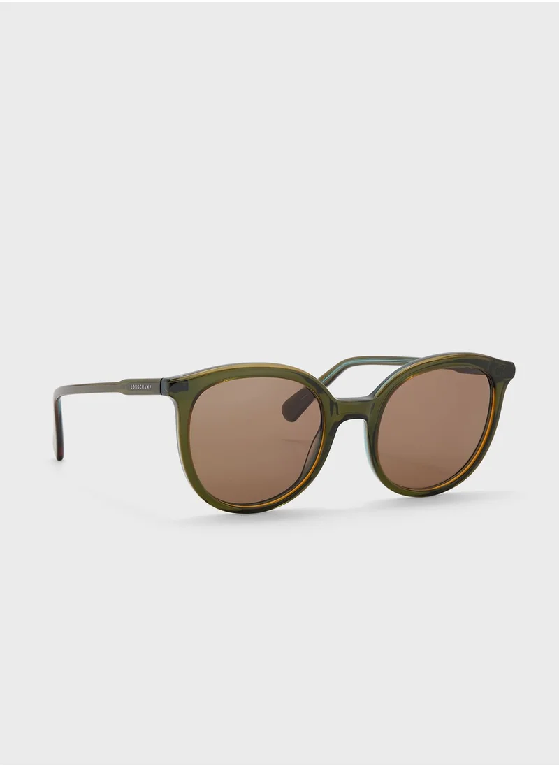 Longchamp Round Sunglasses