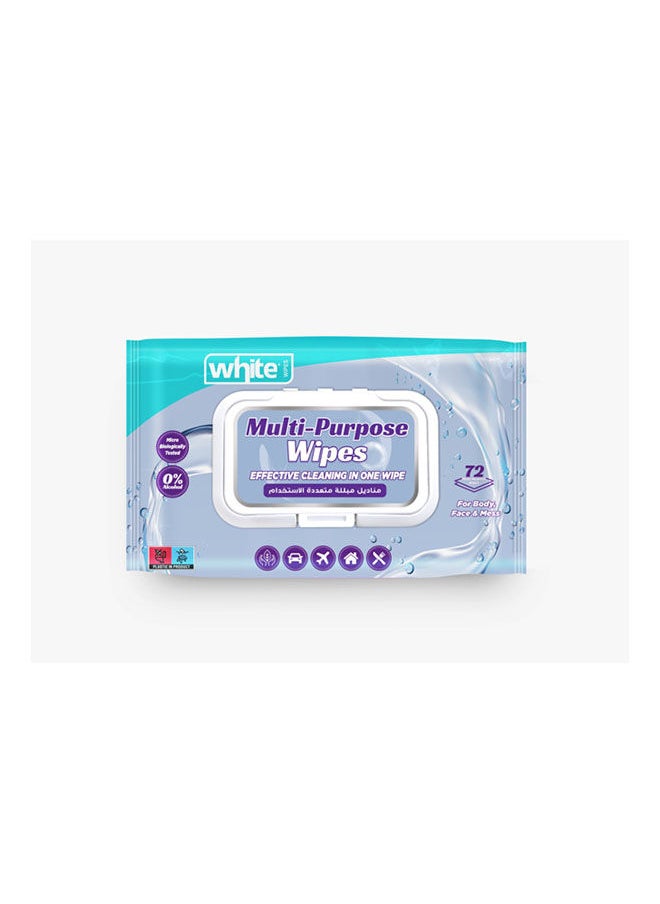 White - Multi-Purpose Wet Wipes - Image 1