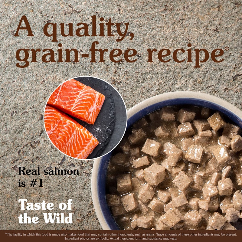 Taste of the Wild Rocky Mountain Feline Recipe with Salmon & Venison in Gravy Canned Cat Food, 3-oz can, Case of 24 - Image 2