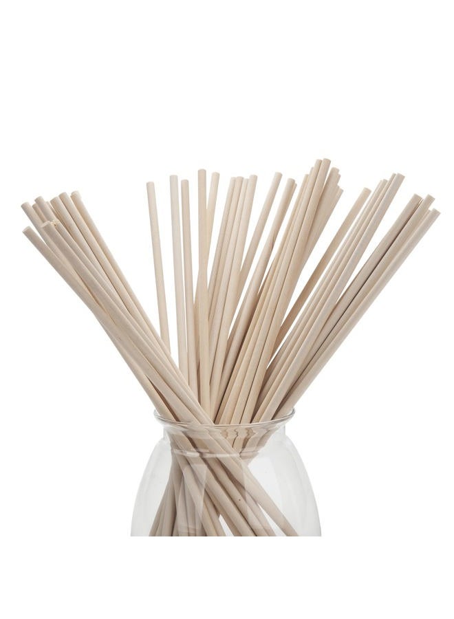Coowayze Wood Dowel Rods Wooden Dowels for Crafts, 50 PCS 1/4 x 15 Wooden Sticks for Crafts, Round Macrame Dowels, Unfinished Small Wood Sticks for Crafting, Lollipops, Tiered Cake, Photo Booth Props - Image 3