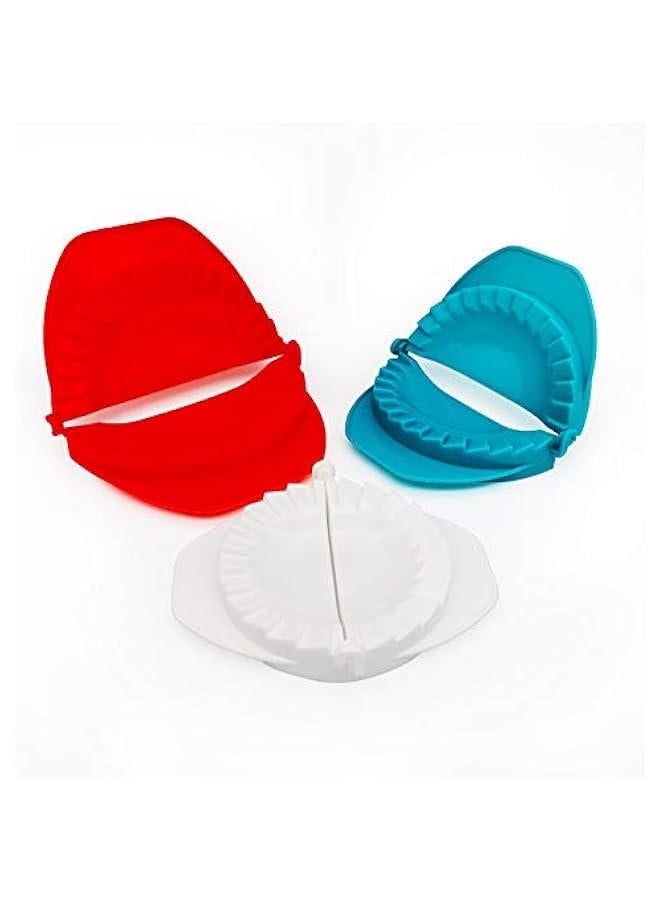 LNYFOUG 3 Piece Dough Press Set Large Dumplings Maker Cutter, Kitchen Tools Accessories for Hand Pies, Pierogi, Ravioli, Calzone & Empanada,3 Different Sizes(4 , 5 & 6 Inch Diameter) - Image 2