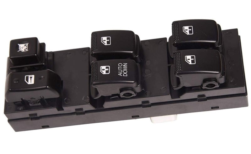 Bapmic 93570-2E000 Front Left Power Window Master Control Switch for Hyundai Tucson 2005-2010 - Image 2