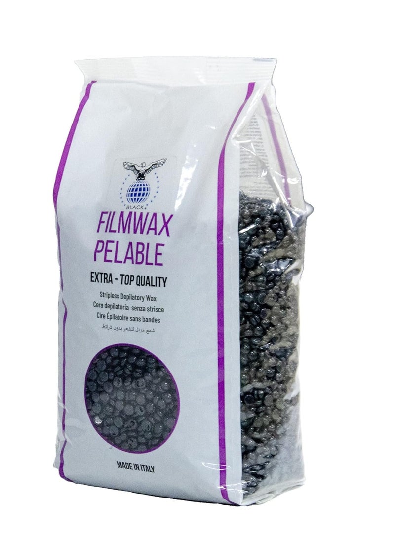 Black FILMWAX PEL ABLE EXTRA-TOP OUALITY 1000 Grams - Image 1