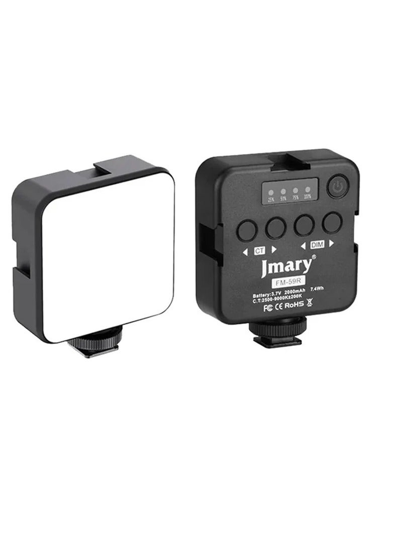 Jmary FM-59R Rechargeable Mini LED Light - Image 1