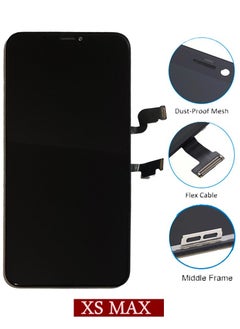 LCD Display For iPhone XS MAX Touch Screen Digitizer With Back Plate Replacement