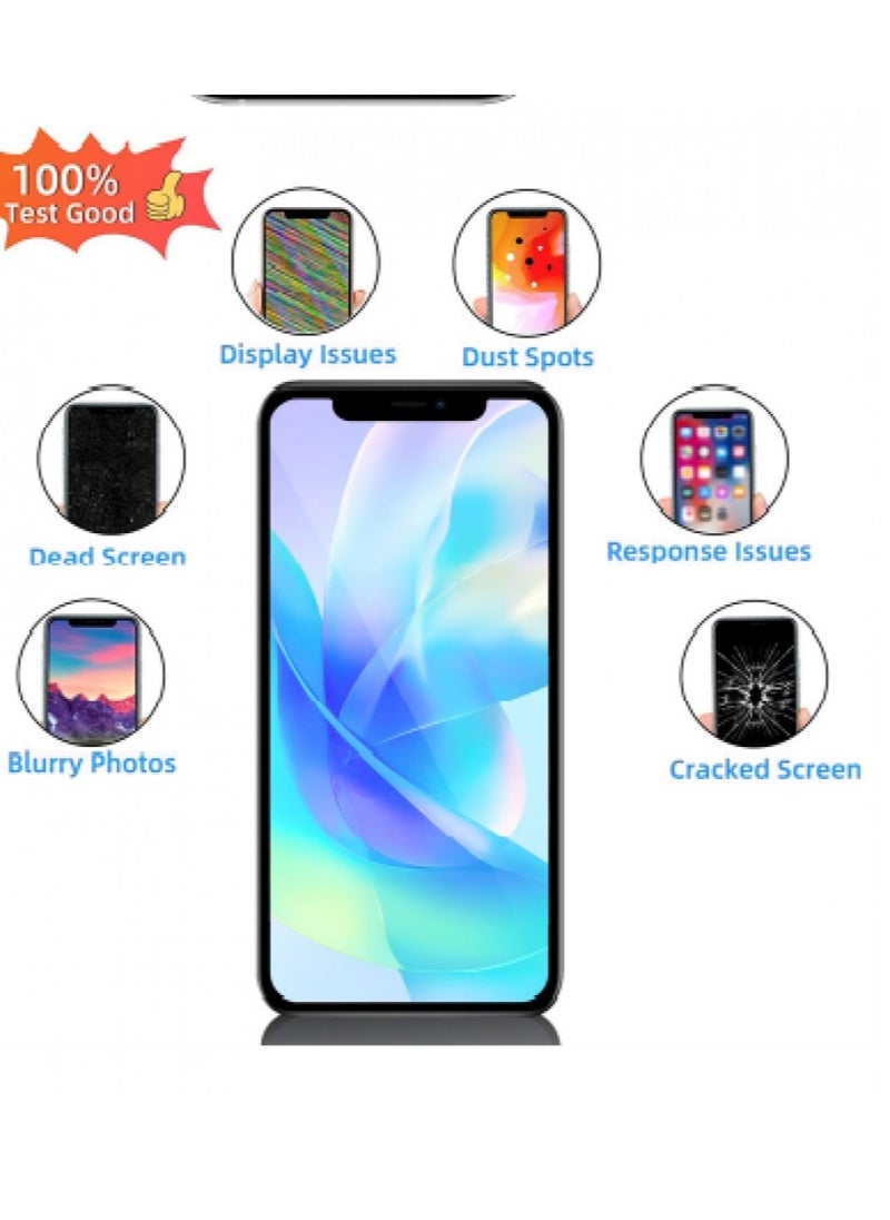 Generic - LCD Display For iPhone XS MAX Touch Screen Digitizer With Back Plate Replacement - Image 1